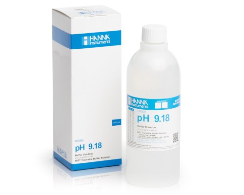 HI 7009 L / C pH 9,18 Калибровочный раствор с сертификатом (500 мл)