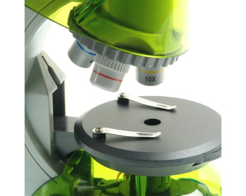 Микроскоп Микромед Атом 40x-640x (лайм)