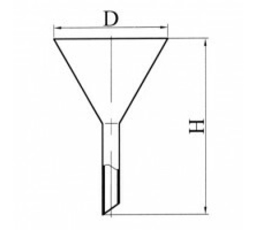 Лабораторная воронка В-25-38 мм