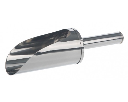 Совок Bochem с ручкой, 1500 мл, длина 350 мм, ширина 120 мм, нержавеющая сталь