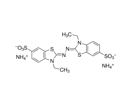AБТС(ABTS) 2,2'-азино-бис-(3-этилбензтиозолин-6-сульфокислоты) диаммониевая соль, для биохимии, Applichem, 5 г