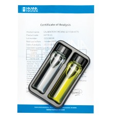 HI770-11 Набор для проверки калибровки Silica High Range Checker® HC